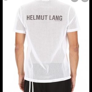 Helmut  Lang Mens Mesh T-Shirt